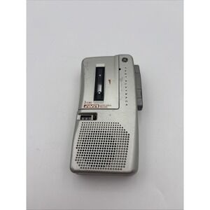 GE 3-5383A Microcassette Recorder AVR Fast Playback Voice Recorder Tested